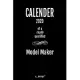 Calendar 2020 for Model Makers / Model Maker: Weekly Planner / Diary / Journal for the whole year. Space for Notes, Journal Writing, Event Planning, Q