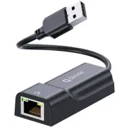 USB to Ethernet Adapter, [Plug & Play] USB 2.0 to RJ45 LAN 10 100Mbps Etherne...