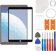 swark Front Glass Repair Kit with OCA Adhesive Compatible with iPad Air 3 10.5 Inch 2019 Updated Repair Tool Kit No LCD Screen and Touch Digitizer