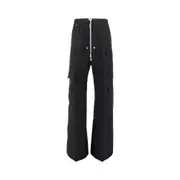 [RICK OWENS] RICK OWENS 'Cargobelas' stretch cotton pants Man 48 48 Black