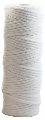 FLAT BRAIDED 60 ply wick - 50 yards (150 feet) Classic Candle Wick