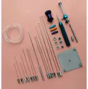 33PCs Liposuction Cannulas Set Best Fat Transfer Cannulas Kit