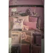 Vogue Patterns For Living 7444 Pillow Covers UNCUT