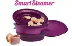 TUPPERWARE Purple SMART STEAMER 4 Pc. Microwave Cooker Set