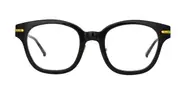 Linda Farrow ATKINS LF42 C1 Men's Glasses Black Size 49 - Private Health Rebate - Blue Light Block Available