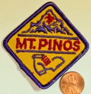 Mt Pinos Patch High Adventure Hiking/Camping Award HAT Ventura County California