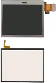 JRSHOME Replacement Bottom Screen LCD with Touch Digitizer for Nintendo DS Lite NDSL