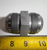 20 HTX-S Parker Triple-Lok Straight Adapter 1-1/4" Male 37° Flare JIC Tube 4000#