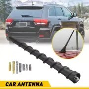 7" Aerial in Antenna Car Mast AM/FM Radio Short Stubby Universal Spiral Style