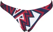 Arena Women's Tulum Bikini Swimsuit Bottom, Navy/Red, 26