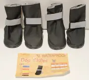 Scenereal Dog Boots Shoes M Waterproof Reflective Rugged Non Slip Paw Protection