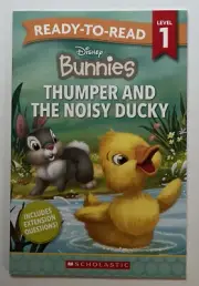 NEW! Disney Bunnies Thumper & the Noisy Duck - Ready-to-Read Level 1 Book