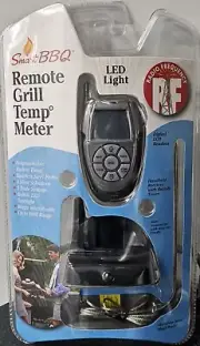 Smart BBQ Remote Grill Temperature Meter Programmable with LED Flashlight