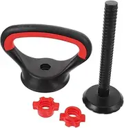 SUPVOX Kettlebell Handle Base Strength Training Kettlebells Dumbbell Converter Adjustable Macebell Dumbbell Grips Rep Adjustable Kettlebell Kettlebells Adjustable Weight Pvc Black