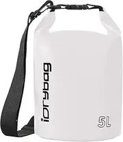 IDRYBAG Small Dry Bag Waterproof Floating, TPU Waterproof Bag Roll Top, 2L,5L,10L Dry Bag Kayak Storage