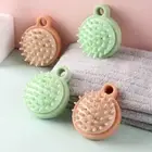 Silicone Hair Scalp Massager Brush Shower Comb Exfoliate Remove Dandruff