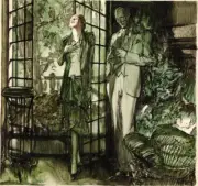 The Proposition : Henry Patrick Raleigh : 1920 : Archival Quality Art Print