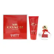 2pc Coach Poppy 100ml EDP & 100ml Body Lotion Perfume/Frangrance Gift Set