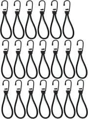 20 Pack Bungee Cords Heavy Duty Outdoor by ,Mini Bungee Cords with Hooks in 8Inc