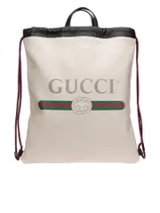 Gucci Print Medium Drawstring Backpack
