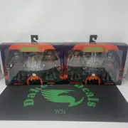 NECA Teenage Mutant Ninja Turtles 3 Donatello & Raphael Michelangelo & Leonardo