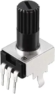 uxcell Potentiometer 100K Ohm Variable Resistors Single Turn Rotary Carbon Film 10pcs