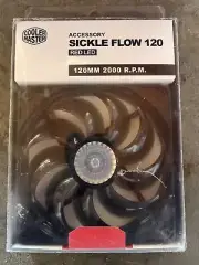 Cooler Master SickleFlow 120 Blue LED Fan R4-L2R-20AC-GP 120mm x 120mm x 25mm