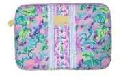 Lilly Pulitzer Laptop Notebook Tablet Sleeve 14x10 Padded Bag Mermaid Shade NWT