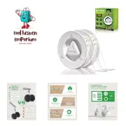 Double Sided Tape Heavy Duty, 2 PCS Extra Large 160 Inch Nano Tape, Transpare...