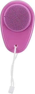 LOORGVEL Skincare Brush for Face Manual Cleansing Tool Silicone Bristles Portable Gentle for All Skin Types