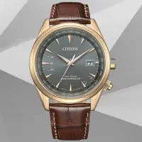 在飛比找momo購物網優惠-【CITIZEN 星辰】GENTS系列 電波對時 光動能腕錶