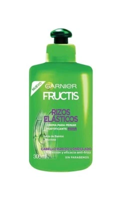 Garnier fructis crema rizos elasticos tratamiento para cabello 300 ml