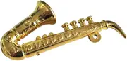 Mini Musical Instrument Toy for Boys and Girls Boy Girl Decorative Saxophone Pattern Safe Plastic Material for Bedroom