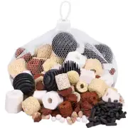 Aquarium Filter Media 12 Species Bio Balls Ceramic Rings Activated Carbon Fil...