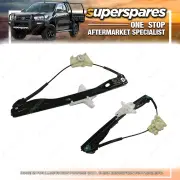 Front RH Window Regulator for Volkswagen Amarok 2H 01/12-ON Without Motor Panel