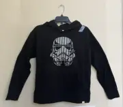 NEW GAP KIDS STAR WARS BLACK STORM TROOPER HOODIE SZ XXL 14-16 NWT HOODY