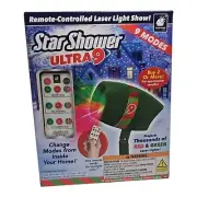 Star Shower Ultra 9 with Remote Holiday Laser Light Show Projector As Seen on TV