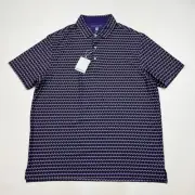 NEW! Men’s Hickey Freeman Golf Short Sleeve Athletic Polo Shirt Size XL W/Tags