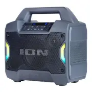 Game Day™ Primetime Portable Bluetooth® Speaker with Lights and FM Radio, Black