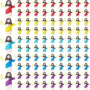 Barydat 200 Pcs Little Jesus Mini Jesus Figures Bulk Tiny Jesus Figurines Jesus Toys to Hide and Seek Religious Gift Christian Party Favor Christ Savior for Sunday School Christmas Baptism Gifts