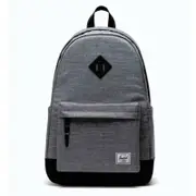 Herschel Heritage Backpack 24 L Laptop School Travel Bag Raven Crosshatch
