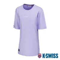 在飛比找PChome24h購物優惠-K-SWISS Oversized Tee寬版水洗純棉T恤-