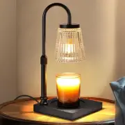 Candle Warmer Lamp with Timer Dimmer, Adjustable Height Candle Wax Warmer War...