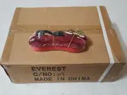 40-PK Red 1in x 6ft Cam Buckle Tie Down Strap 900LBS Break Strength 300LBS WLL