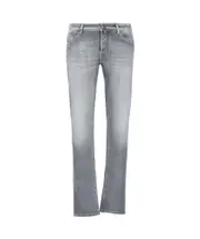 Jacob Cohen Nick Logo Patch Jeans 33,36,37 Grey