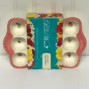Pioneer Woman Blooming Bouquet Floral Stoneware Egg Holder Coral for 12Eggs New