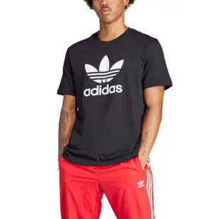 【adidas 愛迪達】圓領短袖T恤 TREFOIL T-SHIRT 男 - IU2364