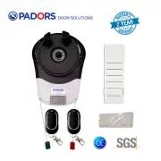 Garage Roller Door Opener PDR 106 With 2 Remote, Weight Bar and new Wall Switch