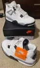 Air Jordan 4 Retro White Cement 2025 Size 10