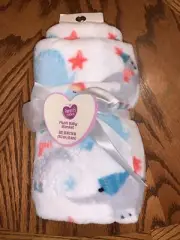 NWT Parent’s Choice Dinosaur Christmas Tree Star Baby Blanket